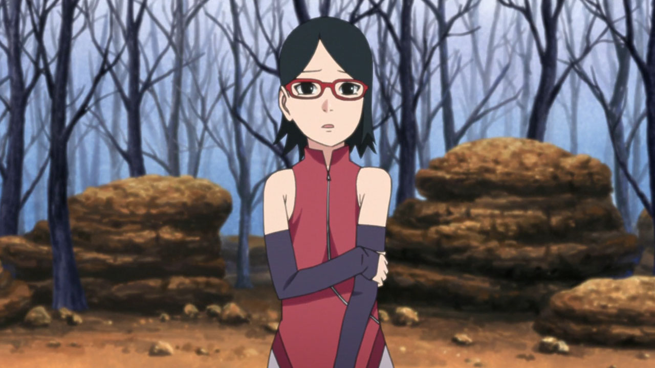 Crunchyroll on X: BORUTO: NARUTO NEXT GENERATIONS Episode 19 – Sarada  Uchiha Boruto, you're not fooling anyone    / X