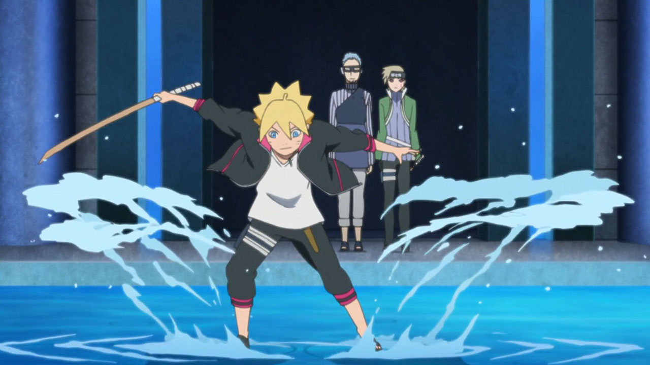 EP 186 - Ao is not impressed with Boruto's Water Style 🌊 : r/Boruto