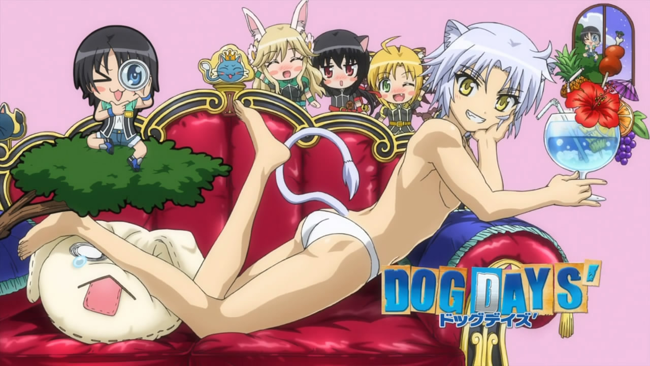 post animes on X: Anime: Dog Days  / X