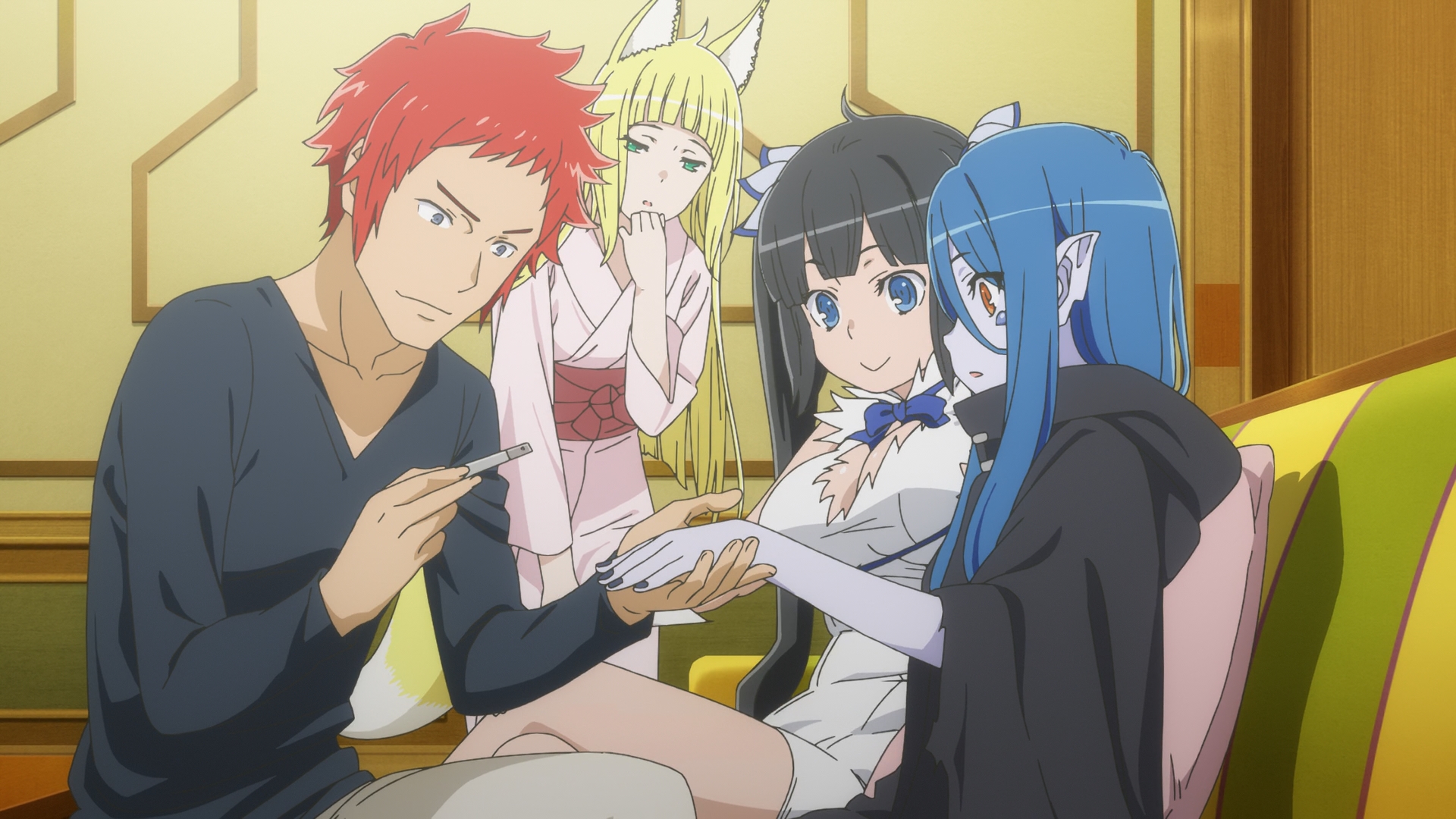 Kaifuku Jutsushi no Yarinaoshi  Danmachi anime, Anime neko, Anime