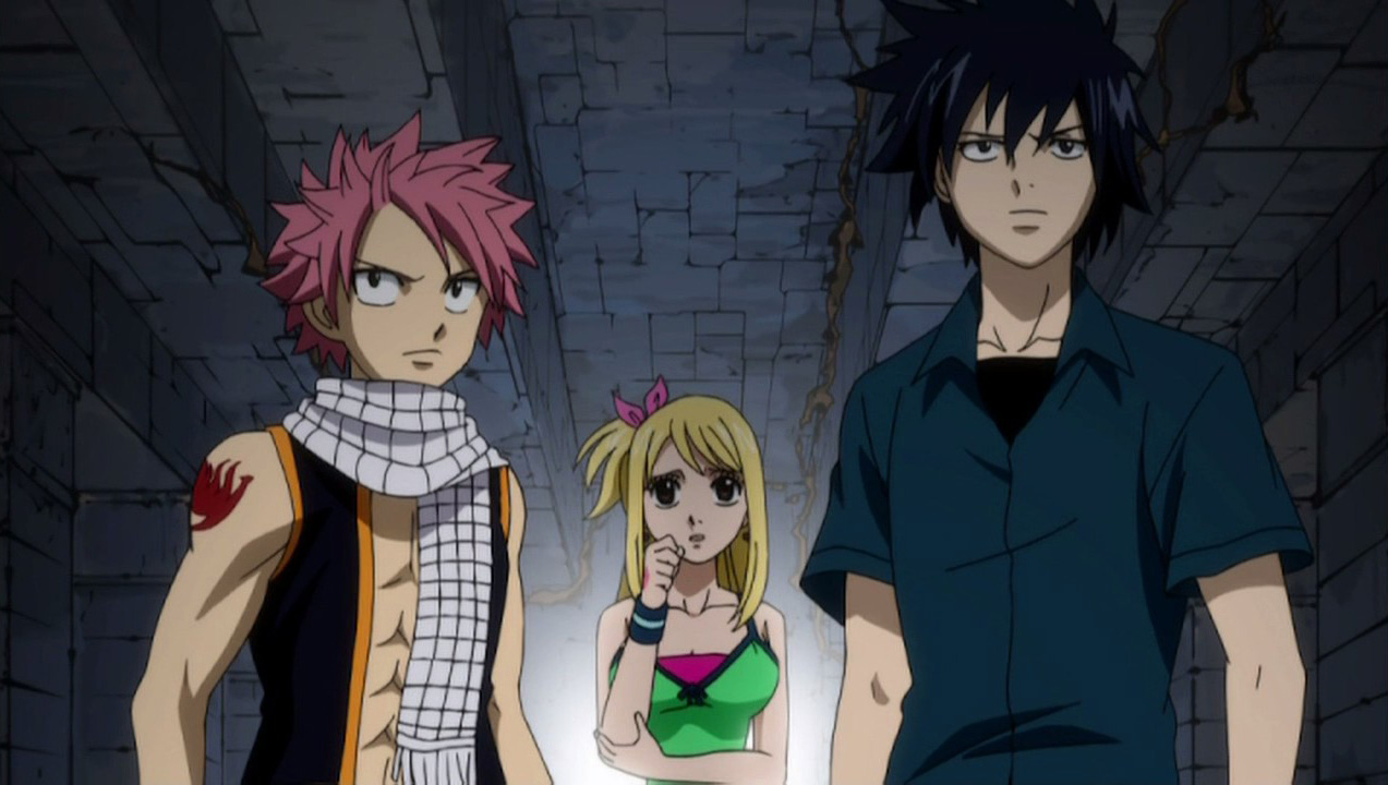 As Natsu and Lucy try to find a way to Galuna Island by boat, they are caug...