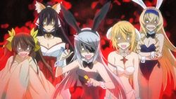 A normal situation right here 🧐 ~Anime: Infinite Stratos 2 Genres: Action,  Comedy, Sci-Fi, Ecchi, Harem, Mecha C: Laura - Charlotte~…