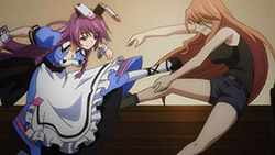 Infinite Stratos Season 2 - Not sure if many people will even know who  Chloe is but this screenshot has two of the main reasons I really want a  season 3. Tabane