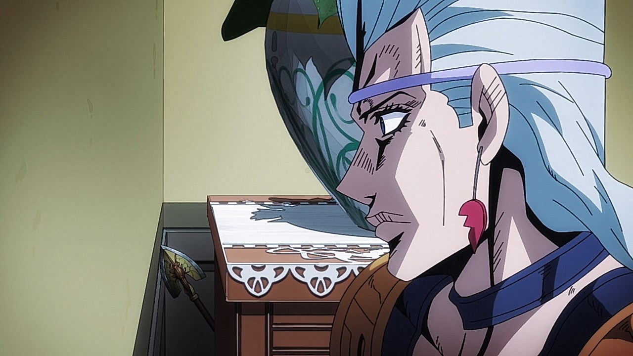 Jojo Part 5 Episode 33 - Flashback - How Diavolo and Polnareff Met !!! 