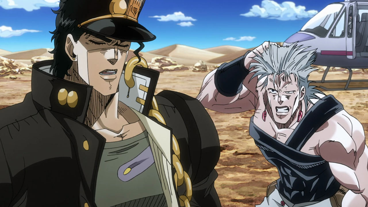 Saga: JoJo's Bizarre Adventure Stardust Crusaders (parte 3, 2ª temp.)