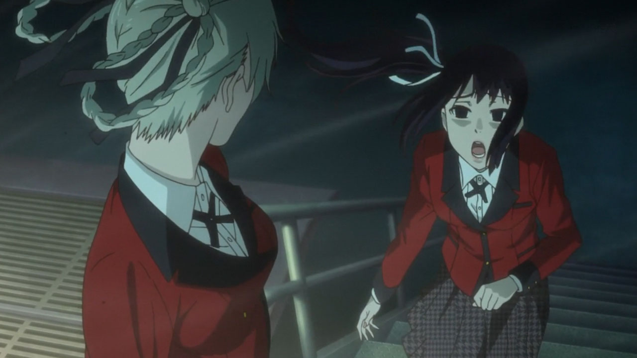 The main character acts so similar to Yumeko! Good show too, would  recommend if you love watching Kakegurui's gambling Psycho like me lol : r/ Kakegurui