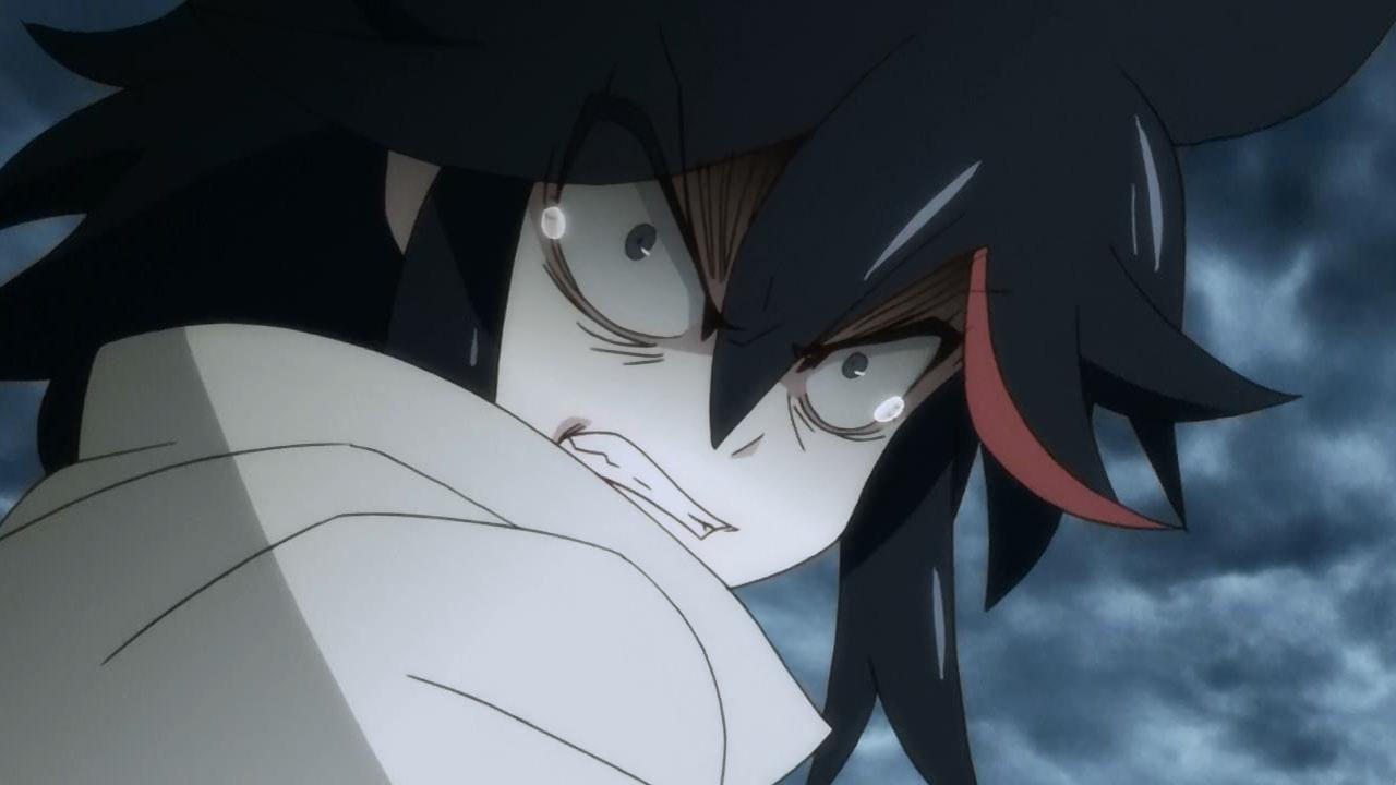 Ryuko angry