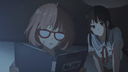 Kyoukai no Kanata – 09 – Random Curiosity