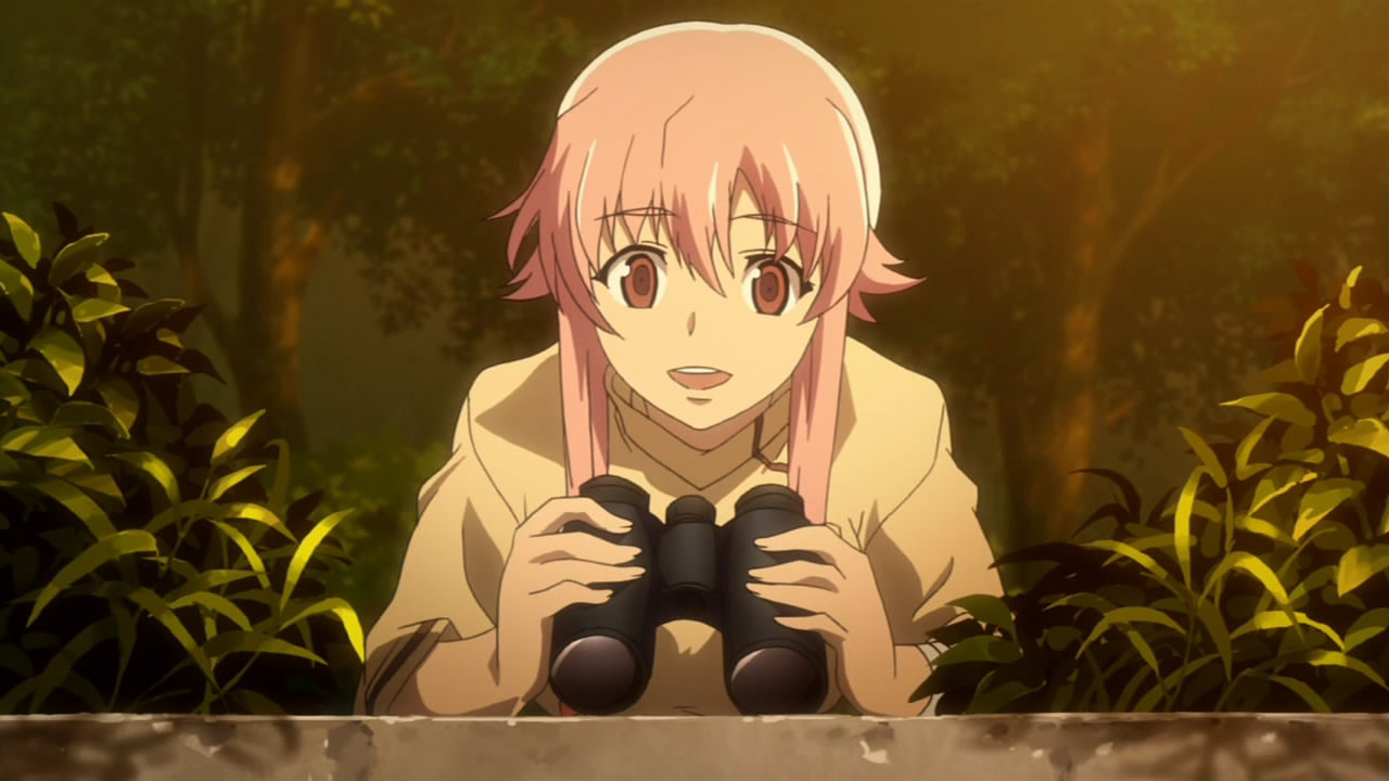 ahahhaa poor yuno  Mirai nikki, Mirai nikki future diary, Hunterxhunter  funny