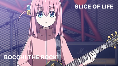 Alternative timeline where Bocchi doesn't take up music, Bocchi The Rock!  in 2023