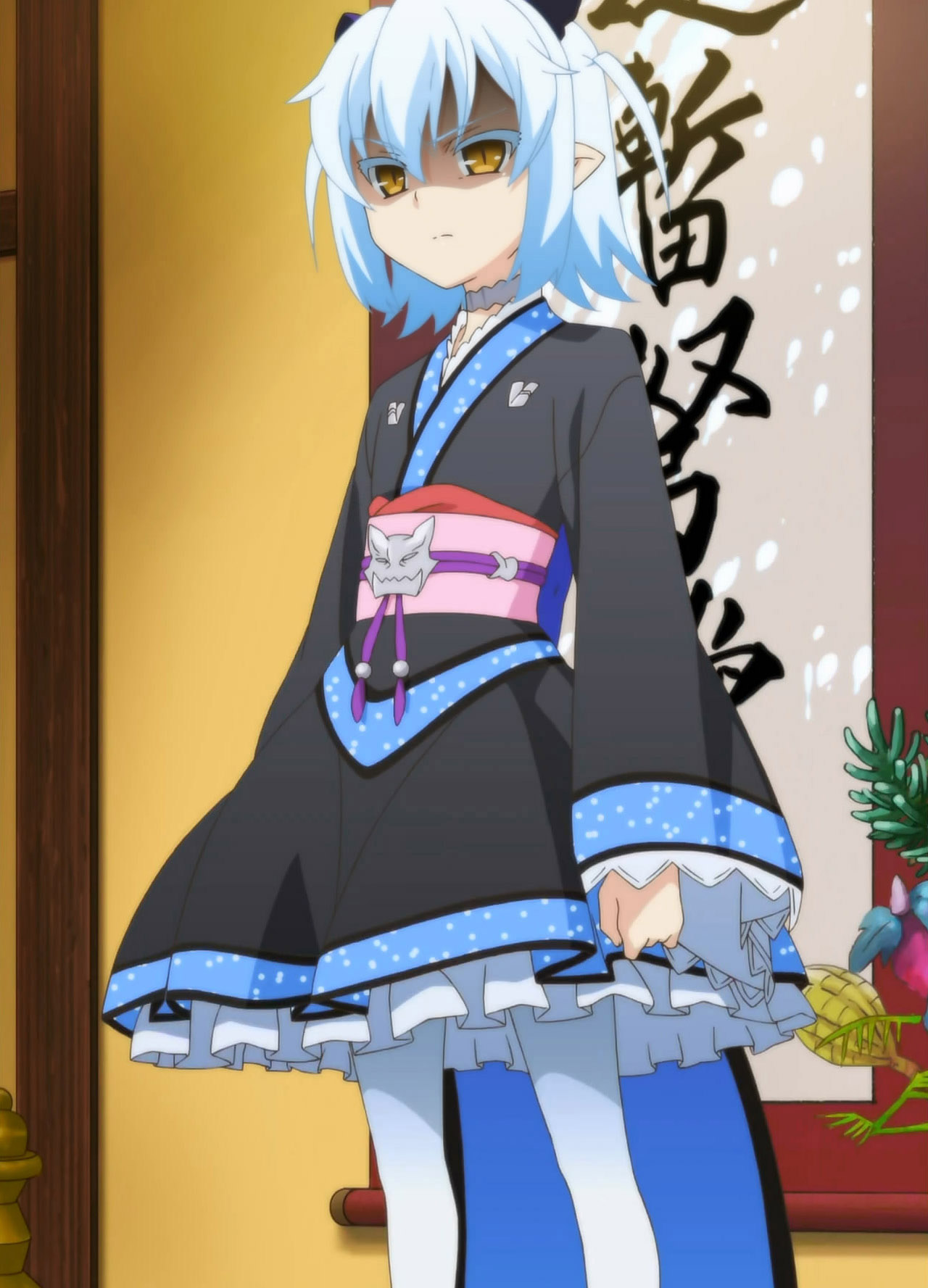 Mondaiji-tachi ga isekai kara kuru sou desu yo Screenshot - Asuka, Izayoi,  Jin, Kuro Usagi and Shiroyasha