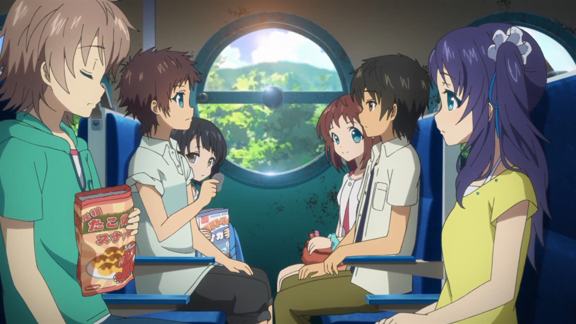 Nagi no Asukara - Relationships--- I guess this isn't showing the truth of  some of the feelings going on.. ;)