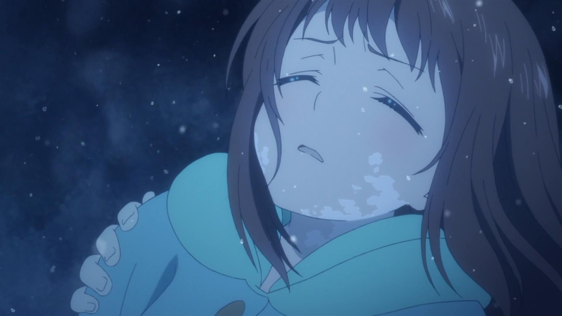 Animated snow. Аниме гифки. Аниме гифки в синем цвете. Nagi no Asukara гифки. Nagi no Asukara гиф.