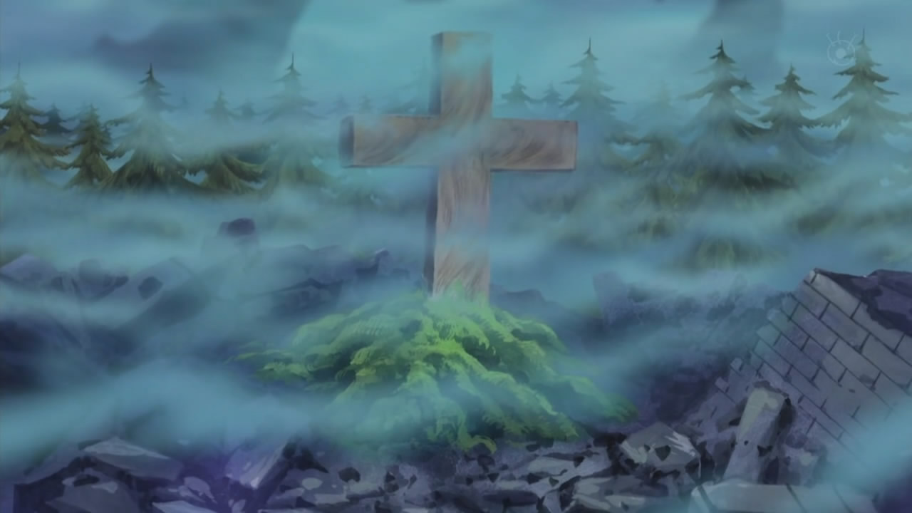The Friends' Whereabouts! The Giant Gravestone and Panties of Gratitude - One  Piece 6x72