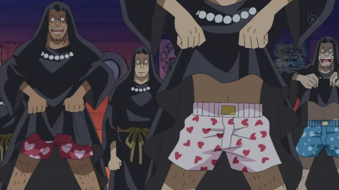 The Friends' Whereabouts! The Giant Gravestone and Panties of Gratitude - One  Piece 6x72