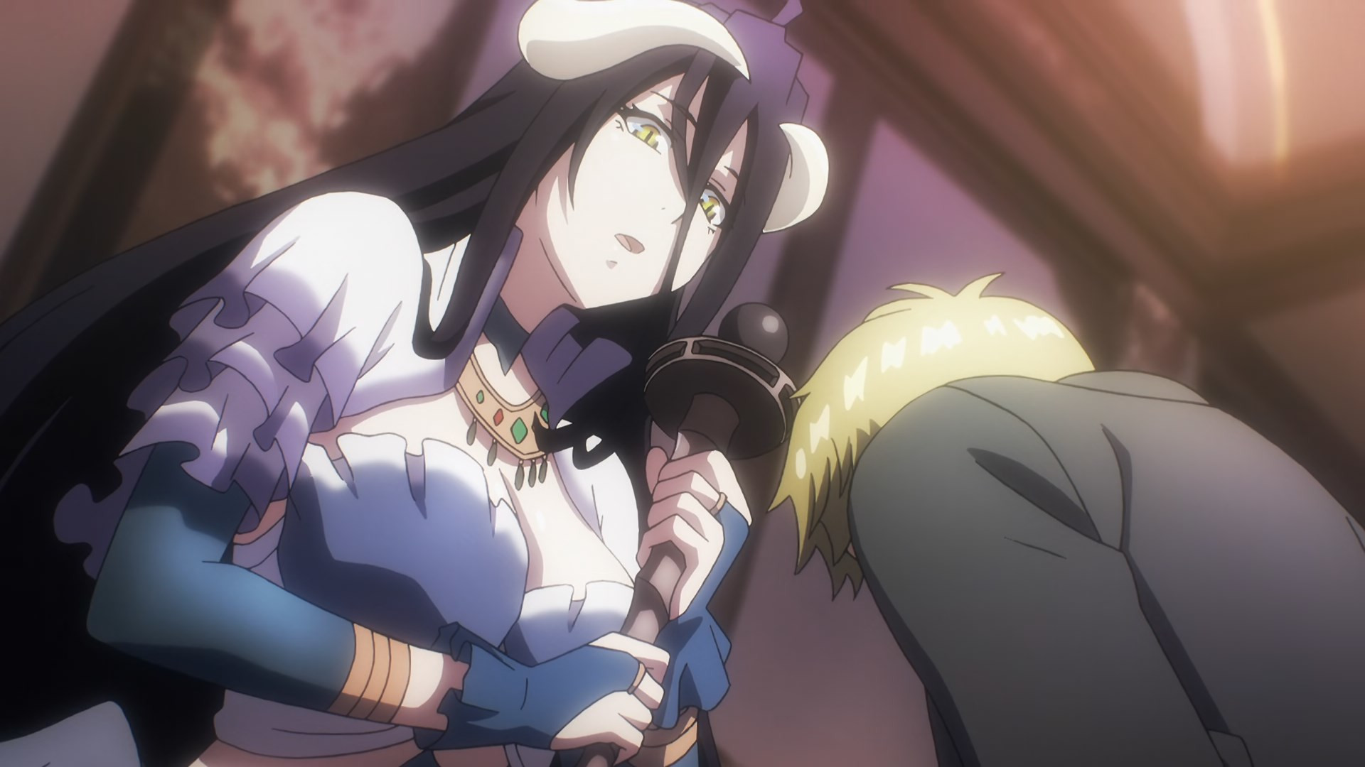 Aiya on X: Overlord IV Ep 1 The show is back!!! It was funny how Albedo  was talking down on those proposals that were actually from Ainz😂Mare and  Aura came and they