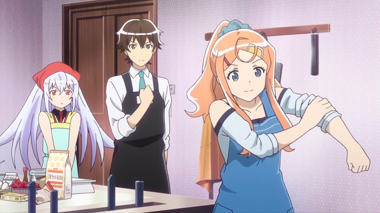 Marcia-tan and Isla-chan  Plastic memories, Blue anime, Anime screenshots