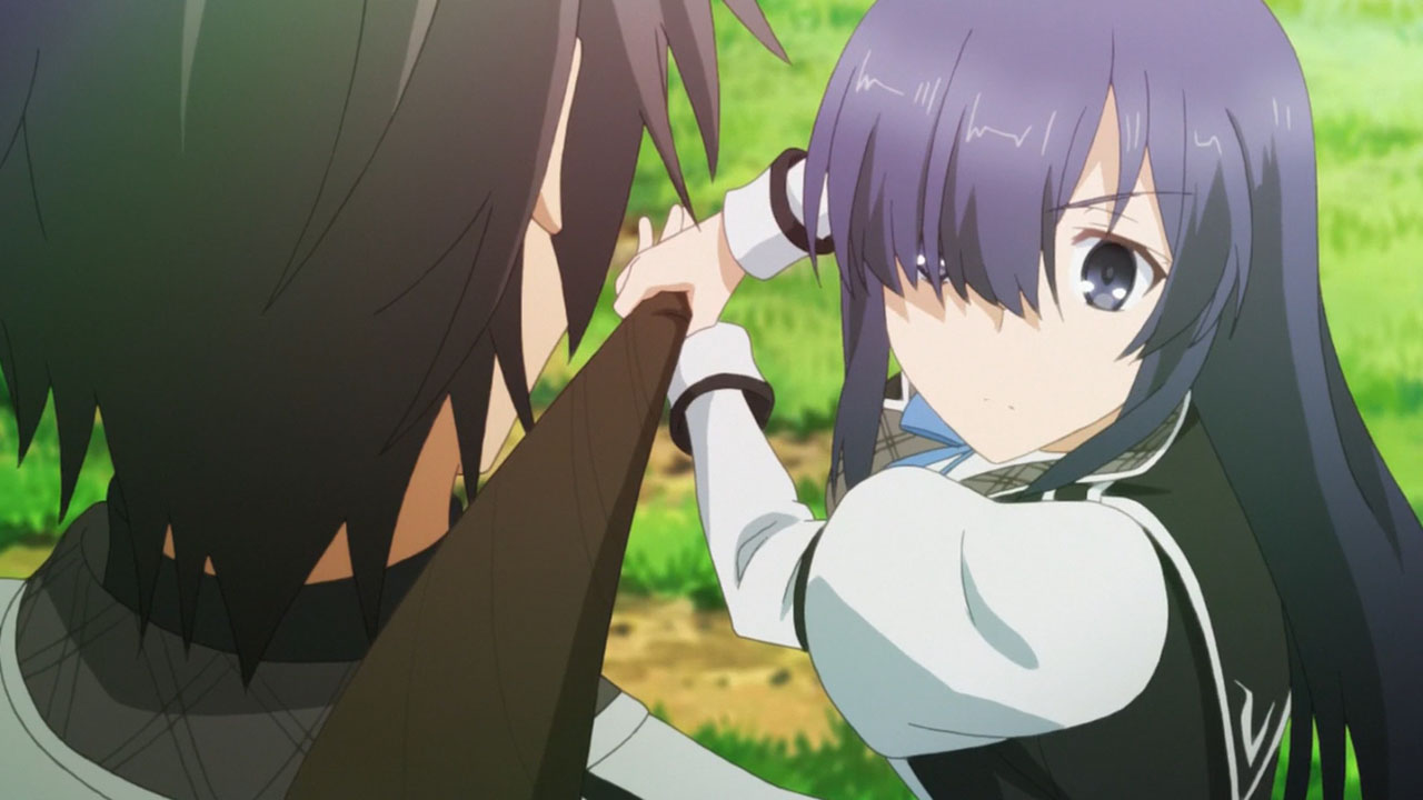Clip] Is there something on my face? (Rakudai Kishi no Cavalry