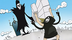 Anime Galleries dot Net - soul eater/reaper chop Pics, Images, Screencaps,  and Scans