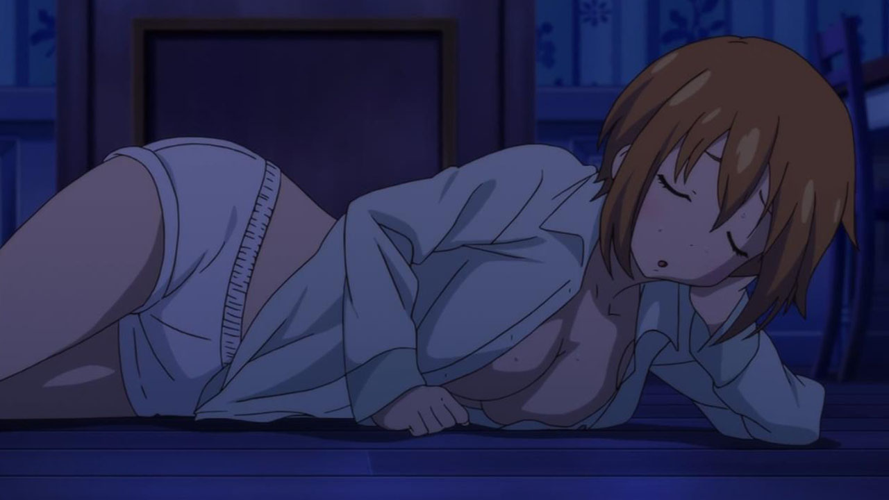 Pillow hump anime