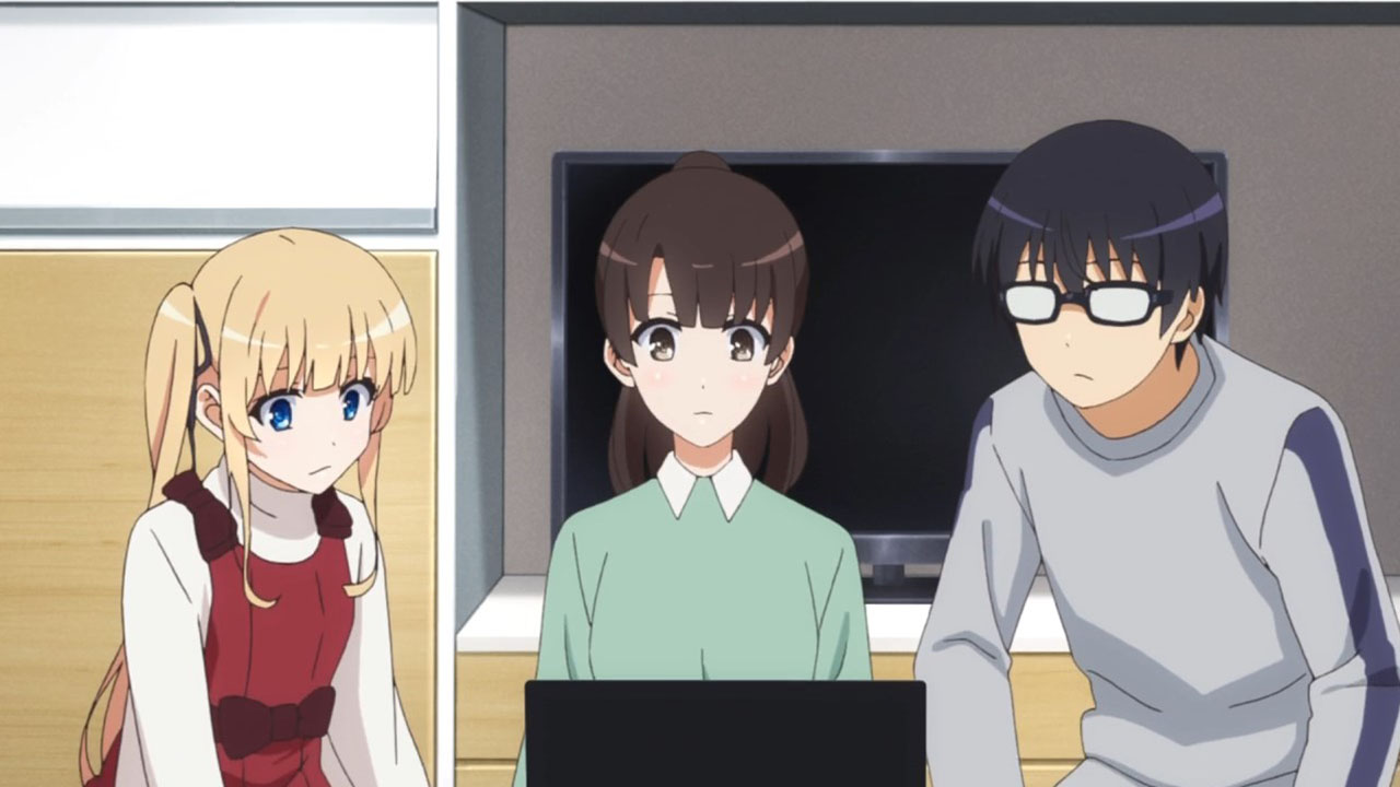 Saenai Heroine no Sodatekata ♭, Making a game with your harem