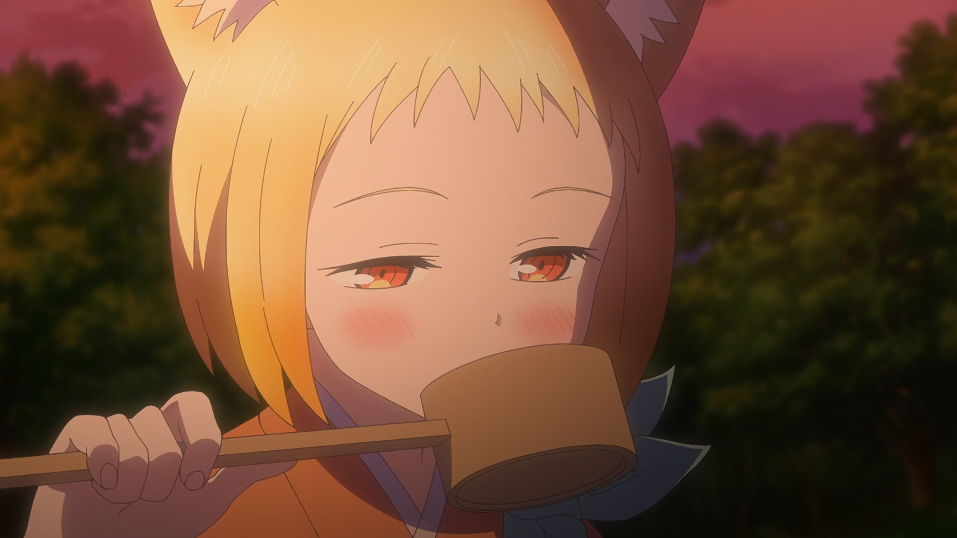 The Helpful Fox Senko-san Anime Themed Food & Drink Served Up in