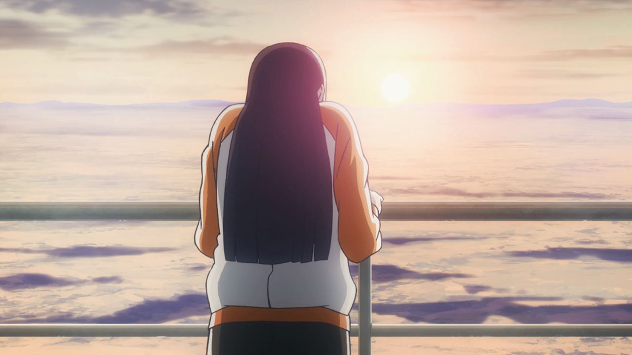 Sora yori mo Tooi Basho, anime, sunset, penguins