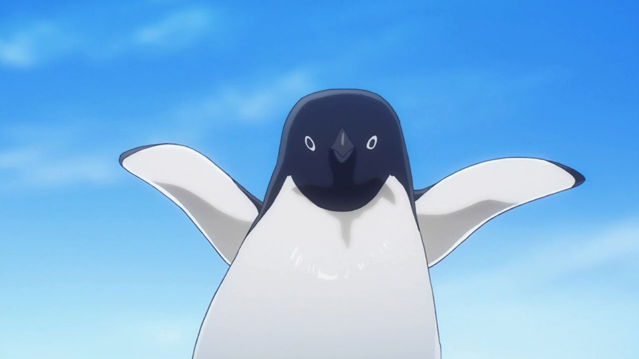 yayan, anime, antarctic, ship, sea, seagulls, dolphin, Sora yori mo Tooi  Basho