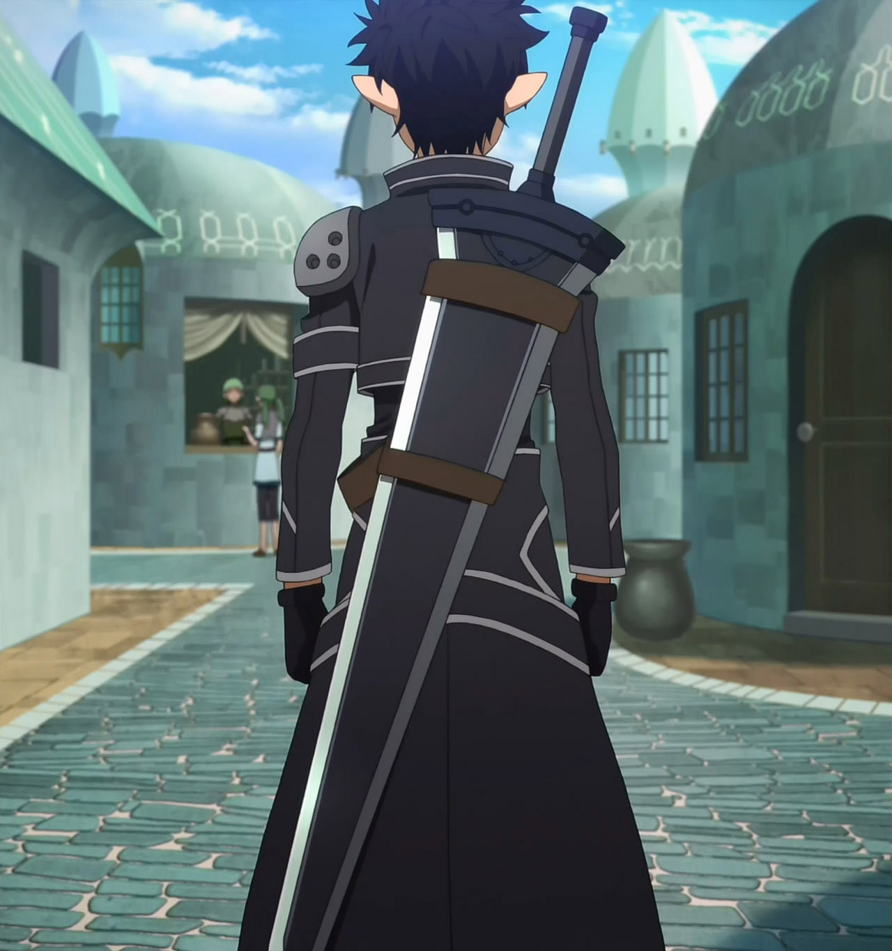 Academy genius swordsman. Меч Kirito. Клинки Кирито. Кирито Альфхейм. Меч Кирито Альфхейм.