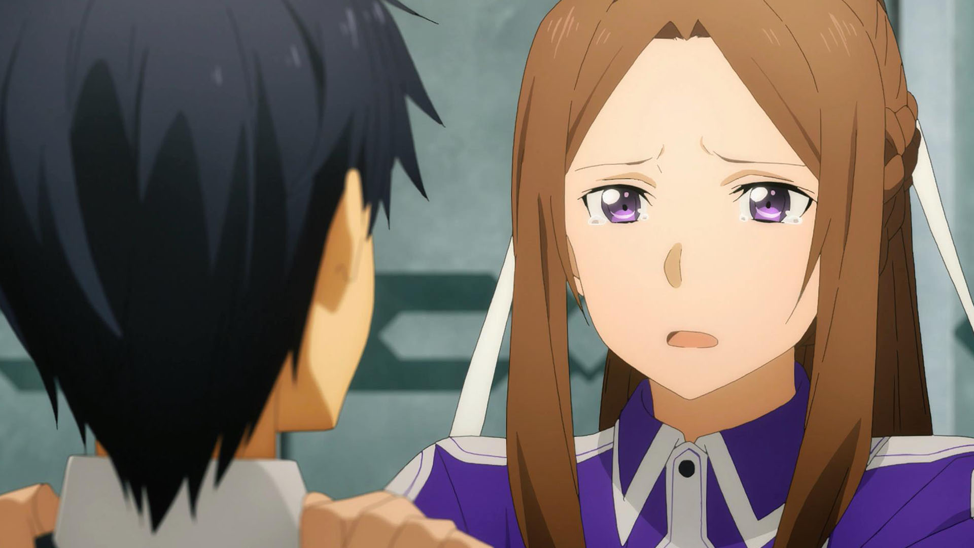 Sword Art Online – Alicization Ep. 8: Kirito in tears