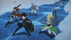 Impressões: Sword Art Online II #17 - Excaliber - IntoxiAnime