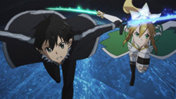 Impressões: Sword Art Online II #17 - Excaliber - IntoxiAnime