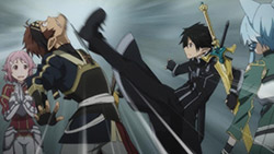 Impressões: Sword Art Online II #17 - Excaliber - IntoxiAnime