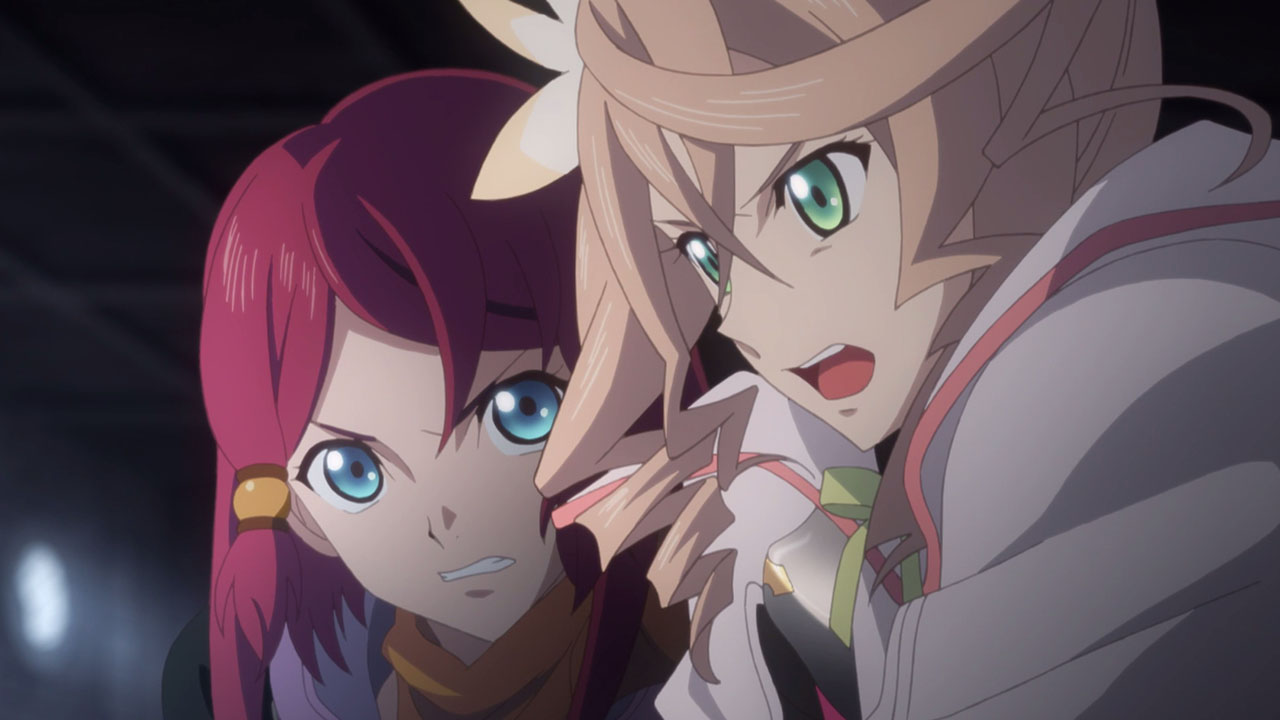 Tales of Zestiria Alisha and Rose romantic scene 