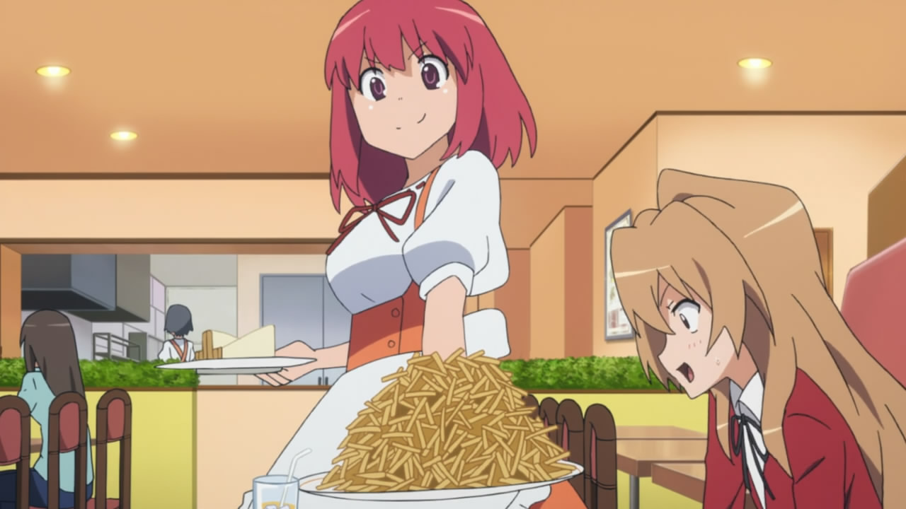 the end of the ova: Toradora! Does Bentou no Gokui. take place