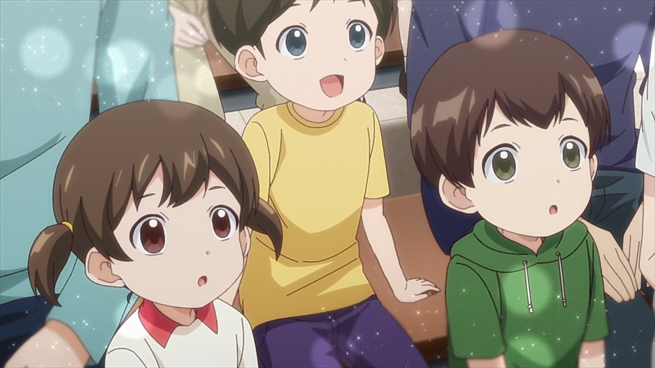 anime baby triplets